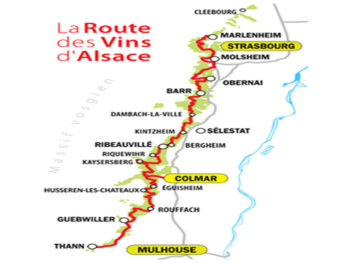 Route du vin en alsace