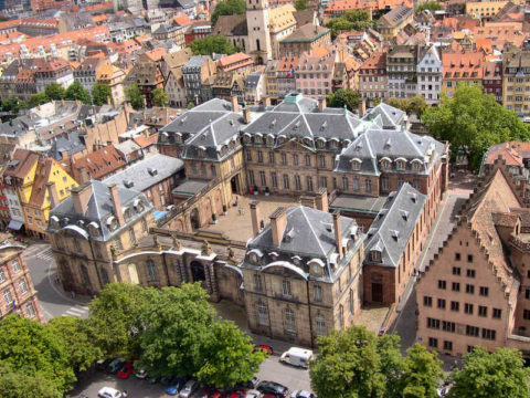 Le palais Rohan à Strasbourg